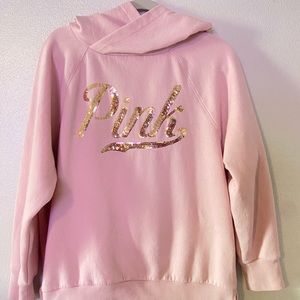 VS PINK Bling Hoodie S Small